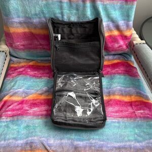 Gray Toiletries Bag